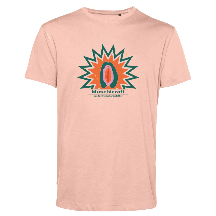 Muschikraft T-Shirt B&C #inspire E150 rosa