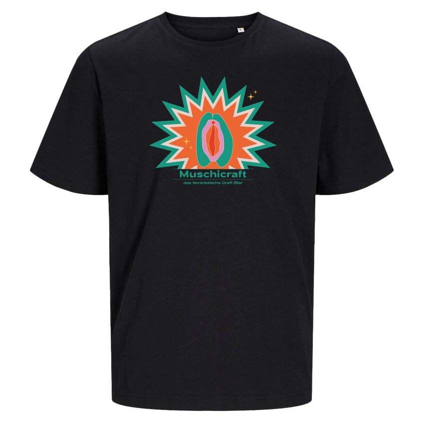 Muschikraft T-Shirt Jack & Jones Classic Unisex Tee schwarz